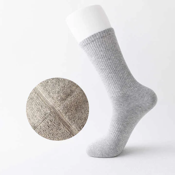 جوارب كعب من القطن والخيزران العضوي جيدة . Wholesale Breathable Organic Cotton