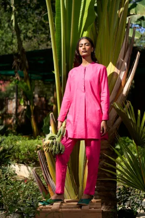 Adora hemp Tunic & pant coord set