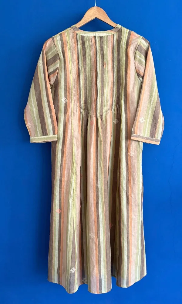 Akna Hand woven stripe jamdani kurta & Pant set