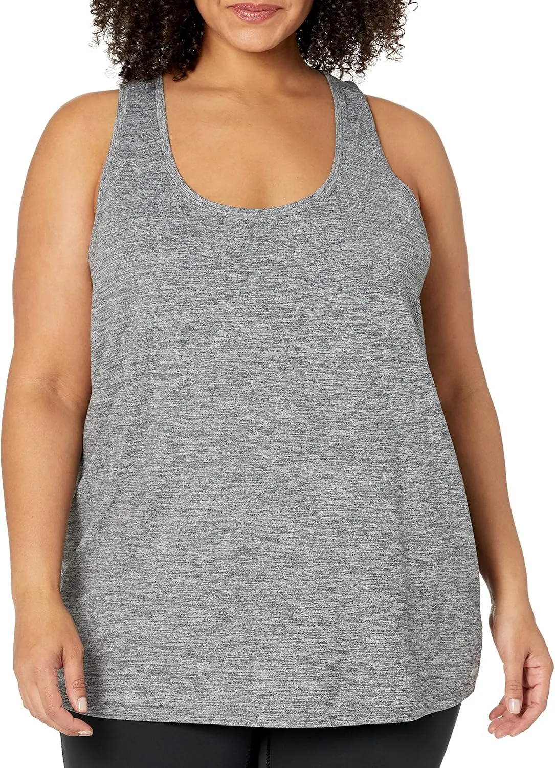 Amazon Essentials Women's Active Quick Dry Tech Stretch Racerback Tank Top (Available in Plus Size), Multipacks