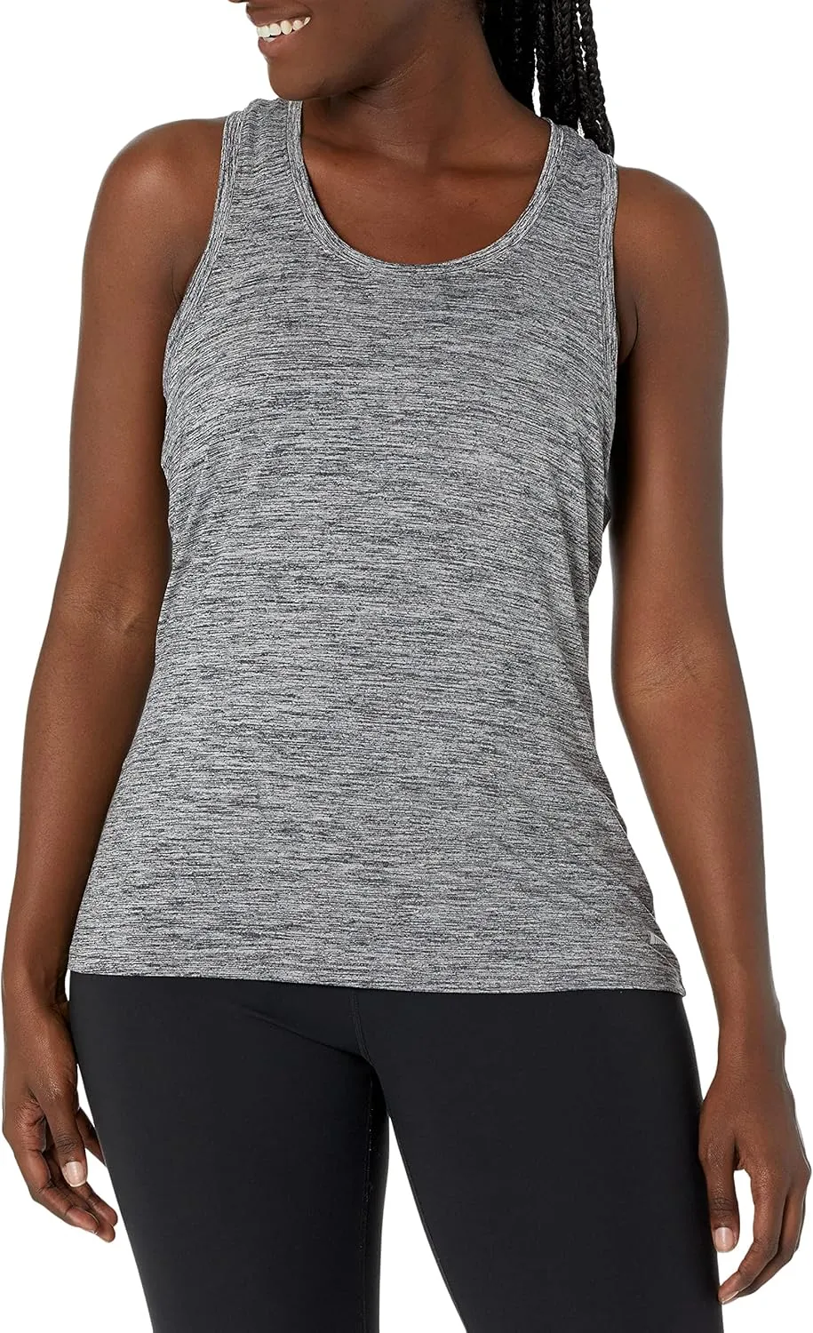 Amazon Essentials Women's Active Quick Dry Tech Stretch Racerback Tank Top (Available in Plus Size), Multipacks