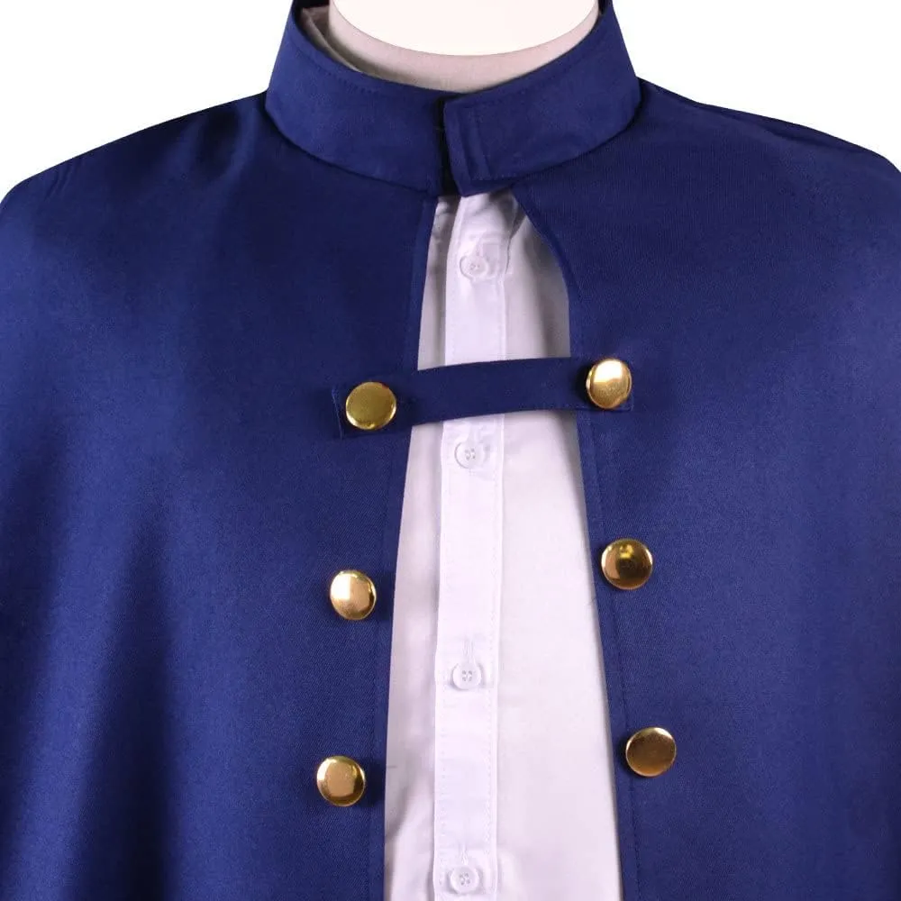Anime Cosplay Wirt Costume Mantle Cape Cloak Uniform Suit with Hat Halloween Outfit