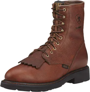 Ariat Men's Cascade 8 Steel Toe H20 Lace-Up Boot