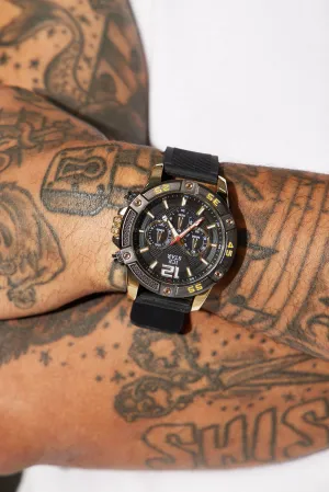 Ask For It Watch - Gold/Black