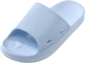 Bathroom Slippers Men's Athletic Outdoor Sandals Slides Shower Shoes with Drainage Holes House Slippers