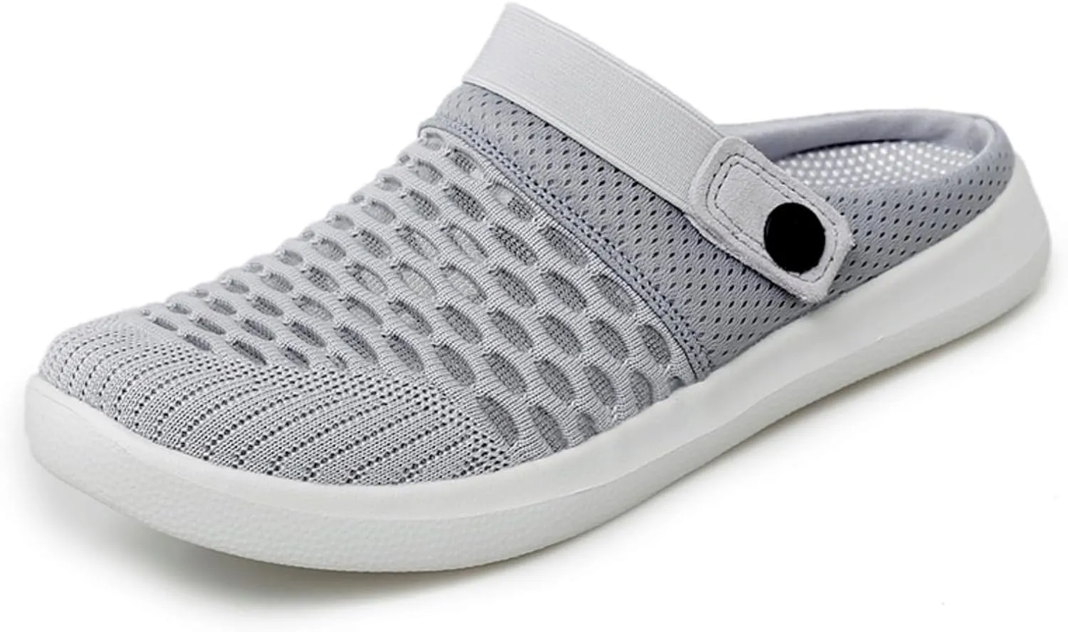 Beach Sandals for Woman 2025 Knitted Upper Quick Drying Clogs Shoes Non-Slip Breathable Walking Slippers Lightweight Comfortable Pool Water Shoes Casual Hiking House Traveling Sandals