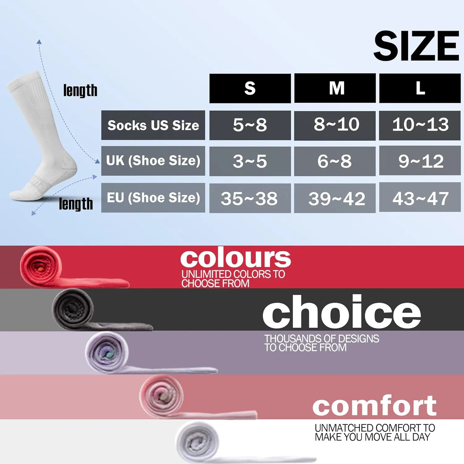 BRISIRA Coolmax Cooling Compression Knee High Socks Women 2 Pairs 15-20 mmHg Circulation Support for Nurse Running Travel
