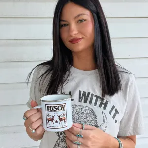 Busch Beer Hunting Deer Camping Mug