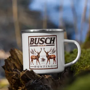 Busch Beer Hunting Elk Camping Mug
