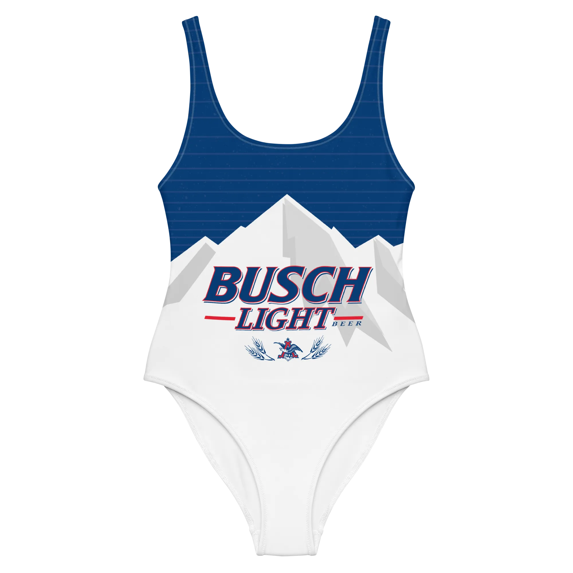 Busch Light '90s USA One-Piece Swimsuit