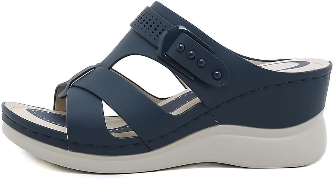 Ciuyurra Women Arch Support Slide Sandals