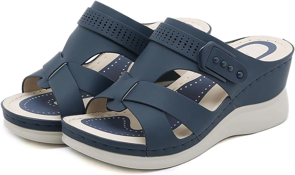 Ciuyurra Women Arch Support Slide Sandals