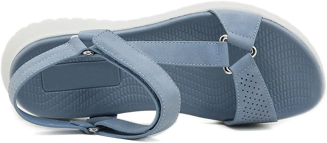Ciuyurra Women Comfy Flat Slide Sandals
