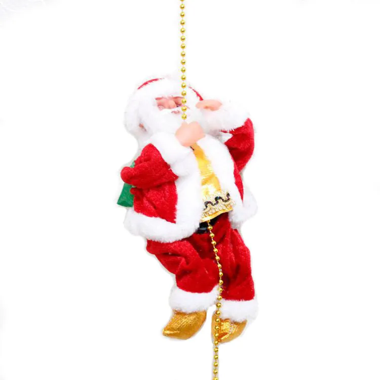 Climbing Santa Claus