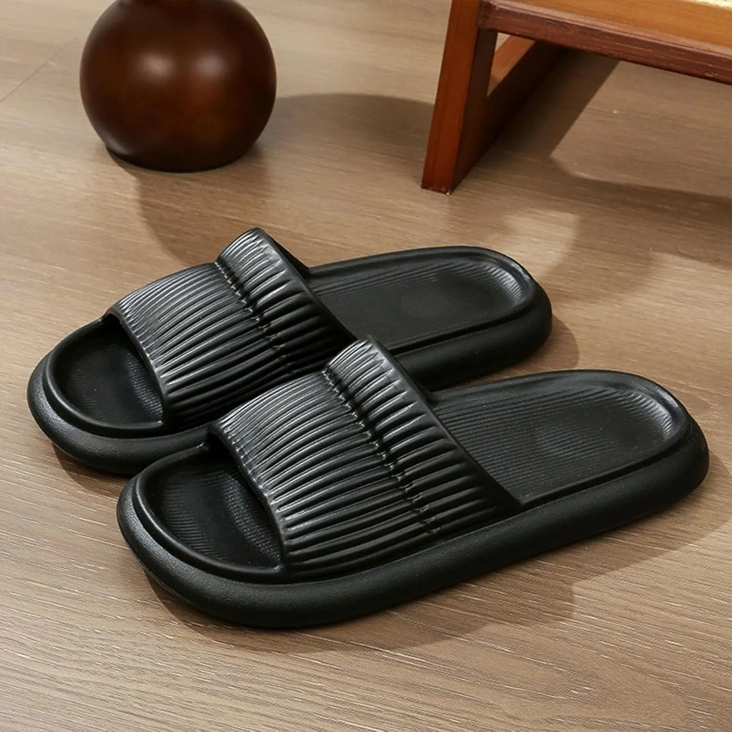 Cloud Slides Shower Shoes for Living Room Pool Beach Spa Public Showers Pillow Slippers for Women and Men