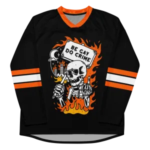 Crime Hockey Jersey Crime Hockey Jersey
