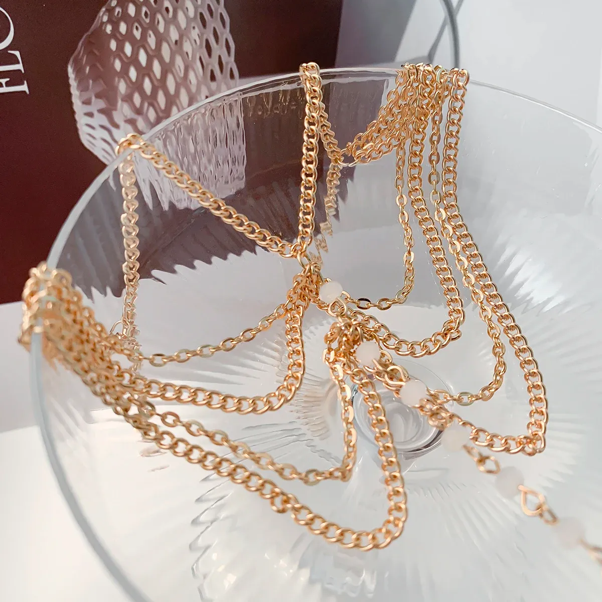 Crystal Beads Foot Anklet Bracelet
