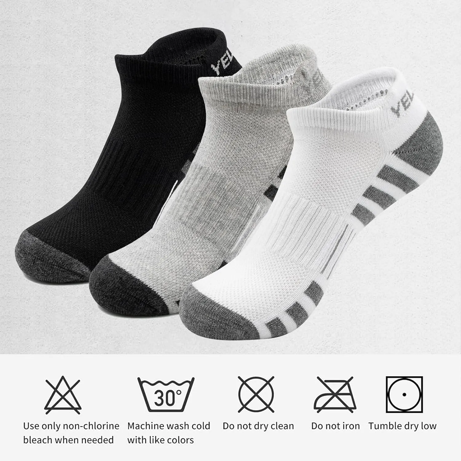 Cycling Socks Compression Athletic Crew Running Socks Mens Womens Hiking Riding Bike Workout Climbing Sports 5 Pairs