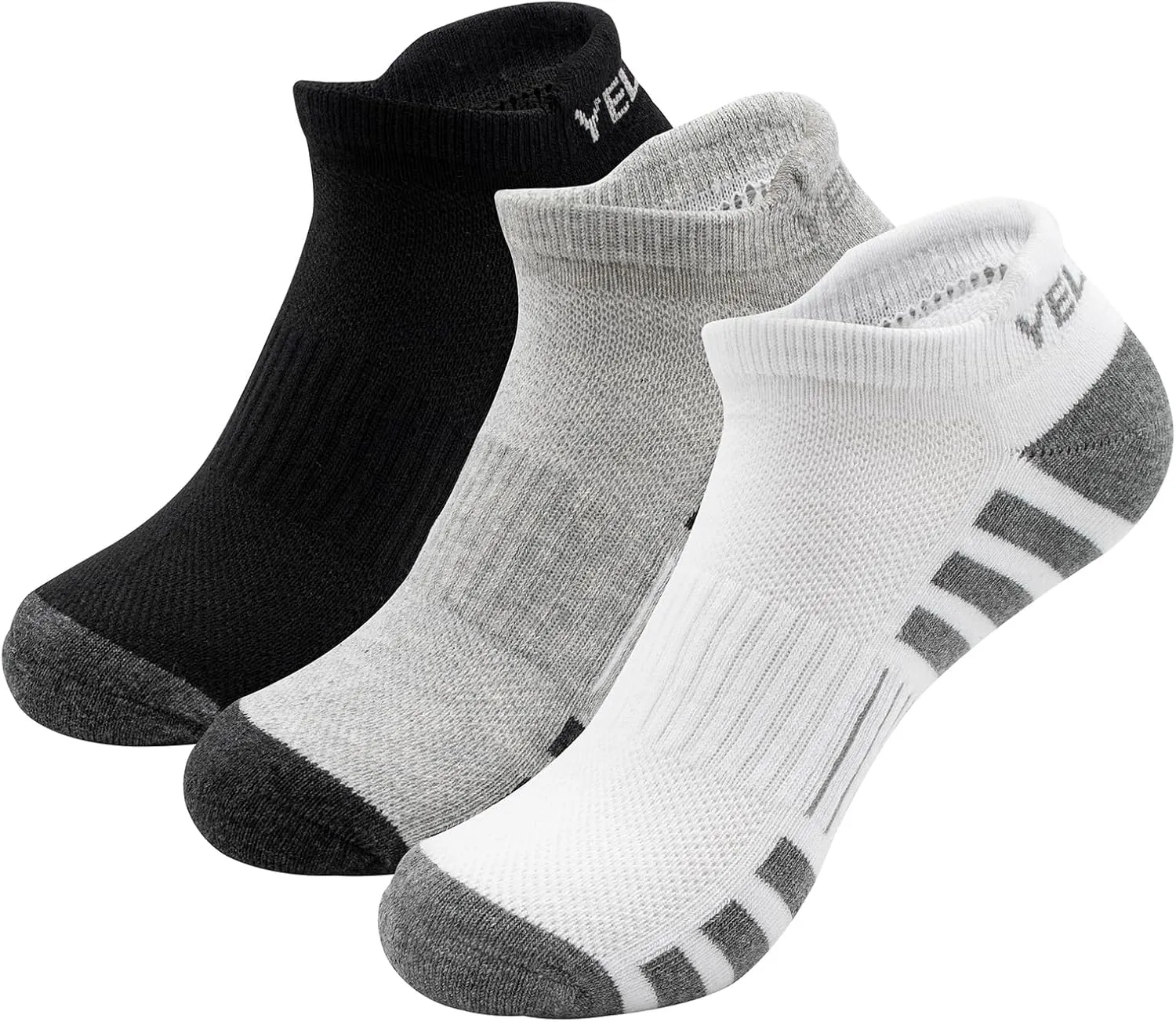 Cycling Socks Compression Athletic Crew Running Socks Mens Womens Hiking Riding Bike Workout Climbing Sports 5 Pairs