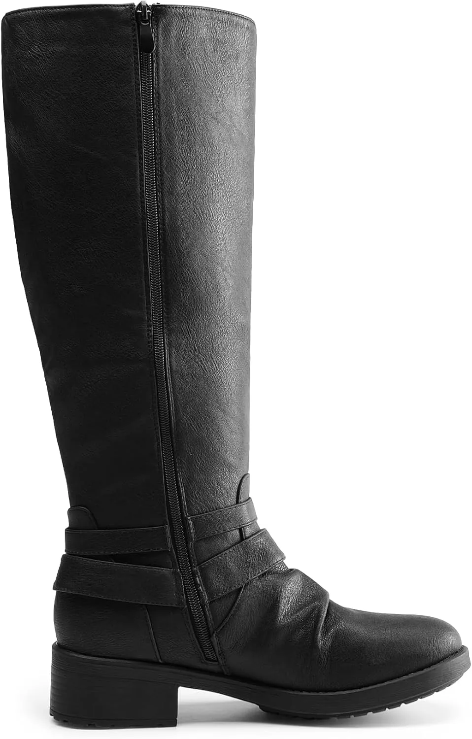 DREAM PAIRS Women's Knee High Riding Boots Wide Calf