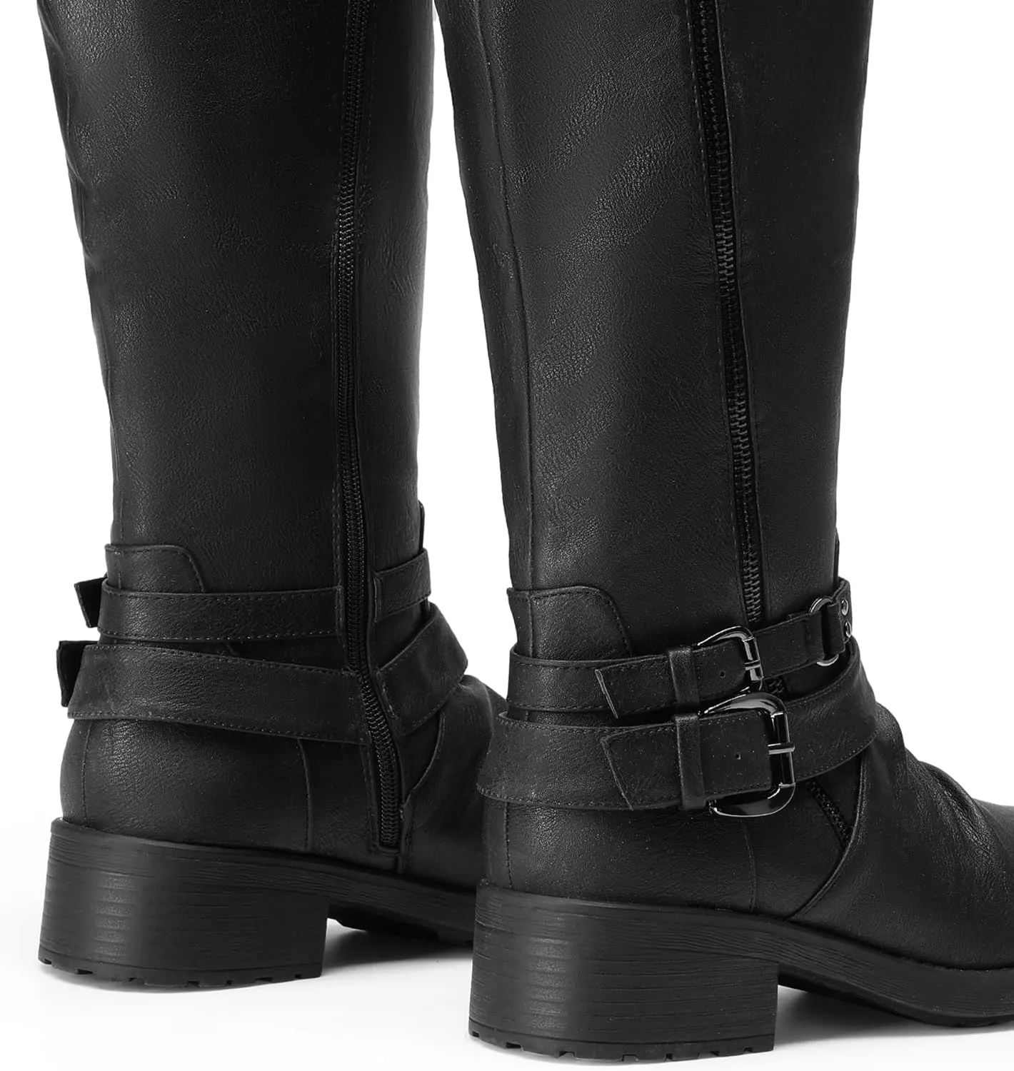 DREAM PAIRS Women's Knee High Riding Boots Wide Calf