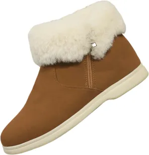 Furry Snow Boots for Women Zapatos Para Invierno Mujer Botas De Invierno Womens Duck Boots Winter Boots for Women Fashion Size 12