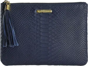 GiGi New York Handcrafted Womens Python Leather All In One Bag