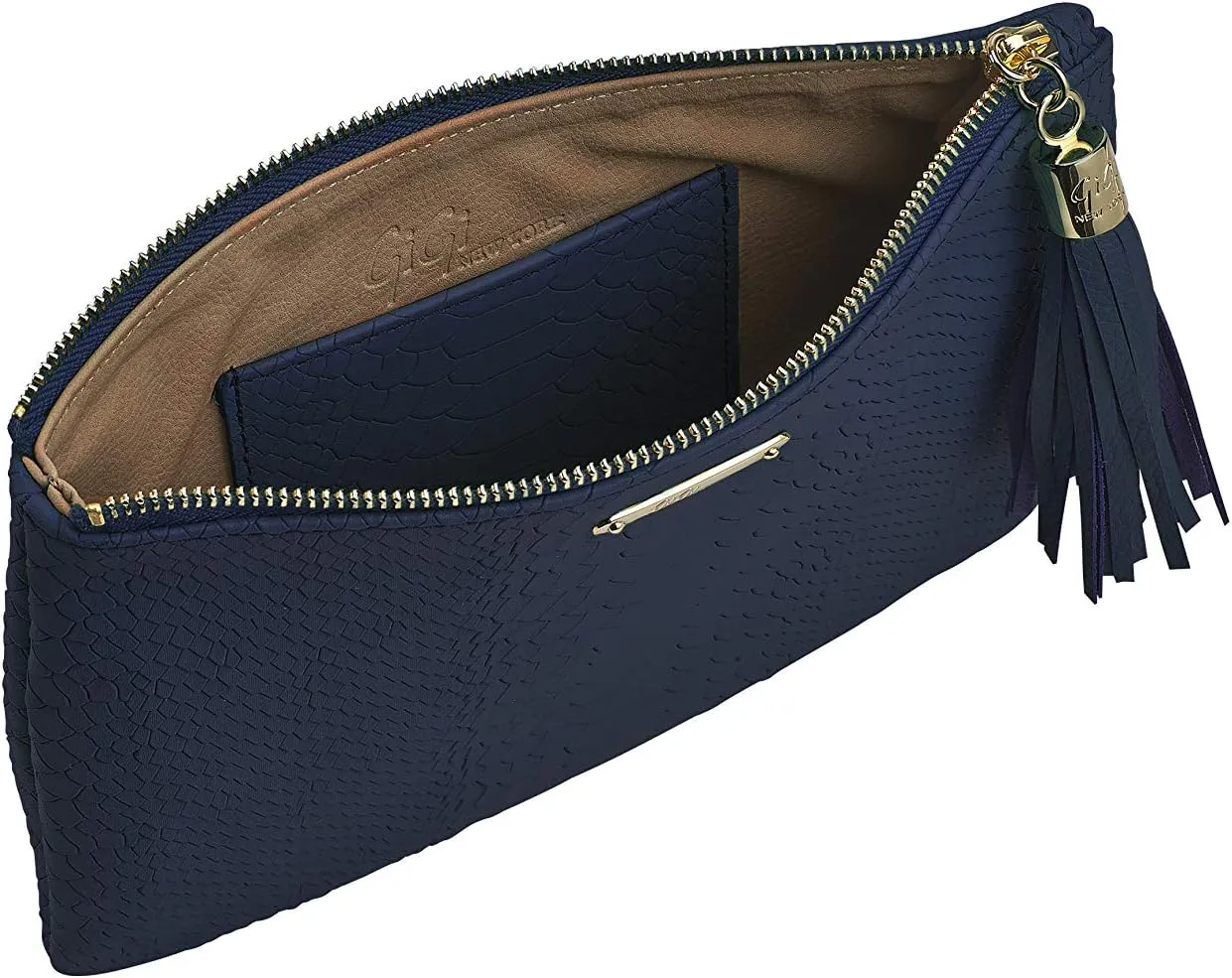 GiGi New York Handcrafted Womens Python Leather All In One Bag