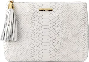 GiGi New York Handcrafted Womens Python Leather All In One Bag