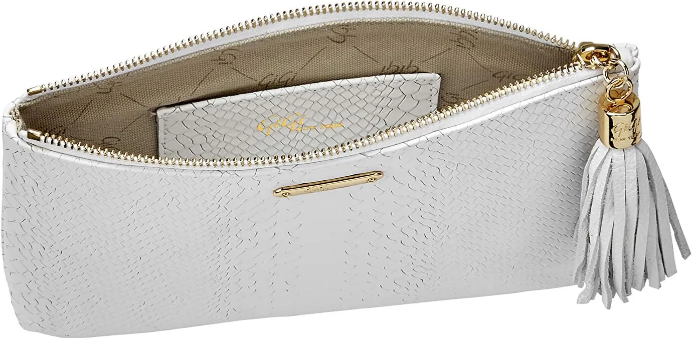 GiGi New York Handcrafted Womens Python Leather All In One Bag