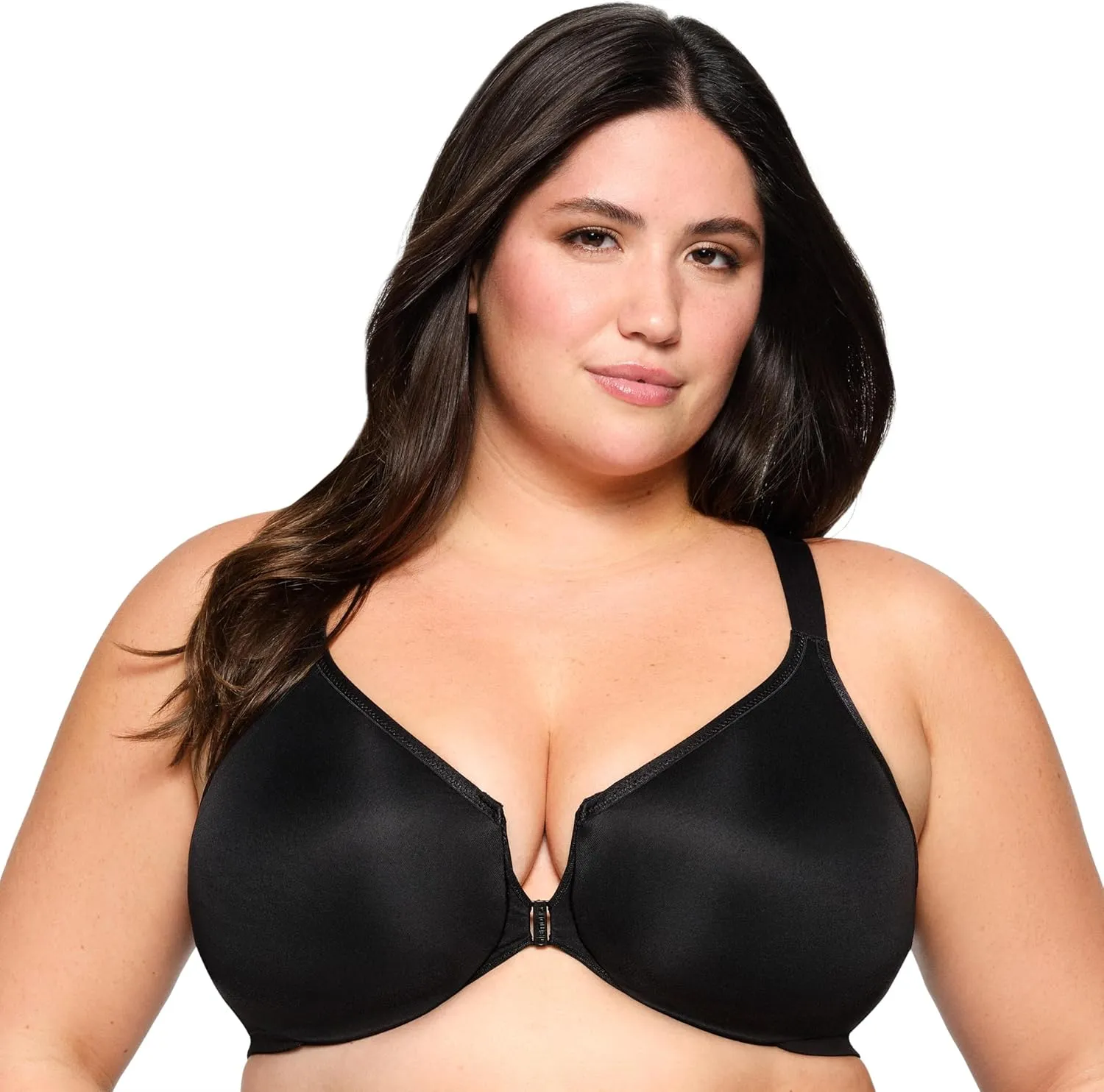 Glamorise Women's Plus Size Wonderwire Posture Back Bra Underwire #9265