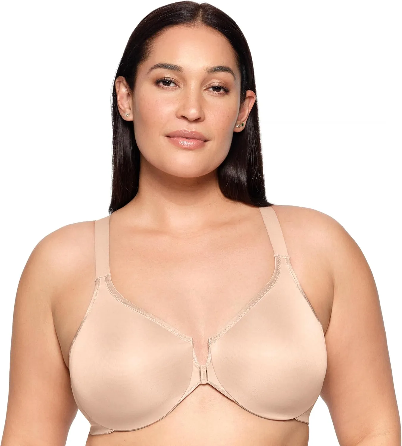 Glamorise Women's Plus Size Wonderwire Posture Back Bra Underwire #9265