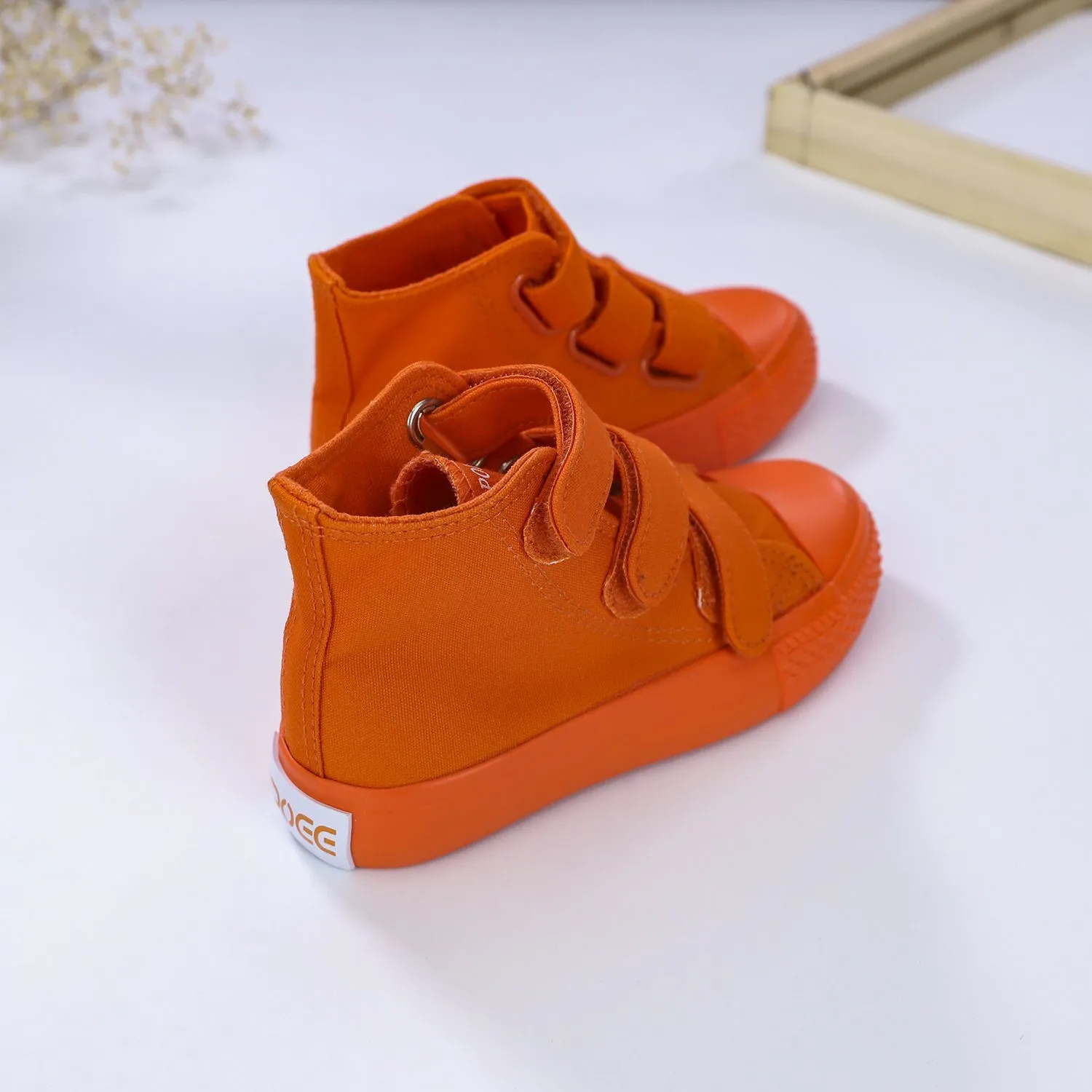 Harley Colors High Top Kids Canvas Shoes