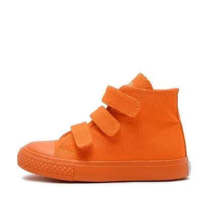 Harley Colors High Top Kids Canvas Shoes