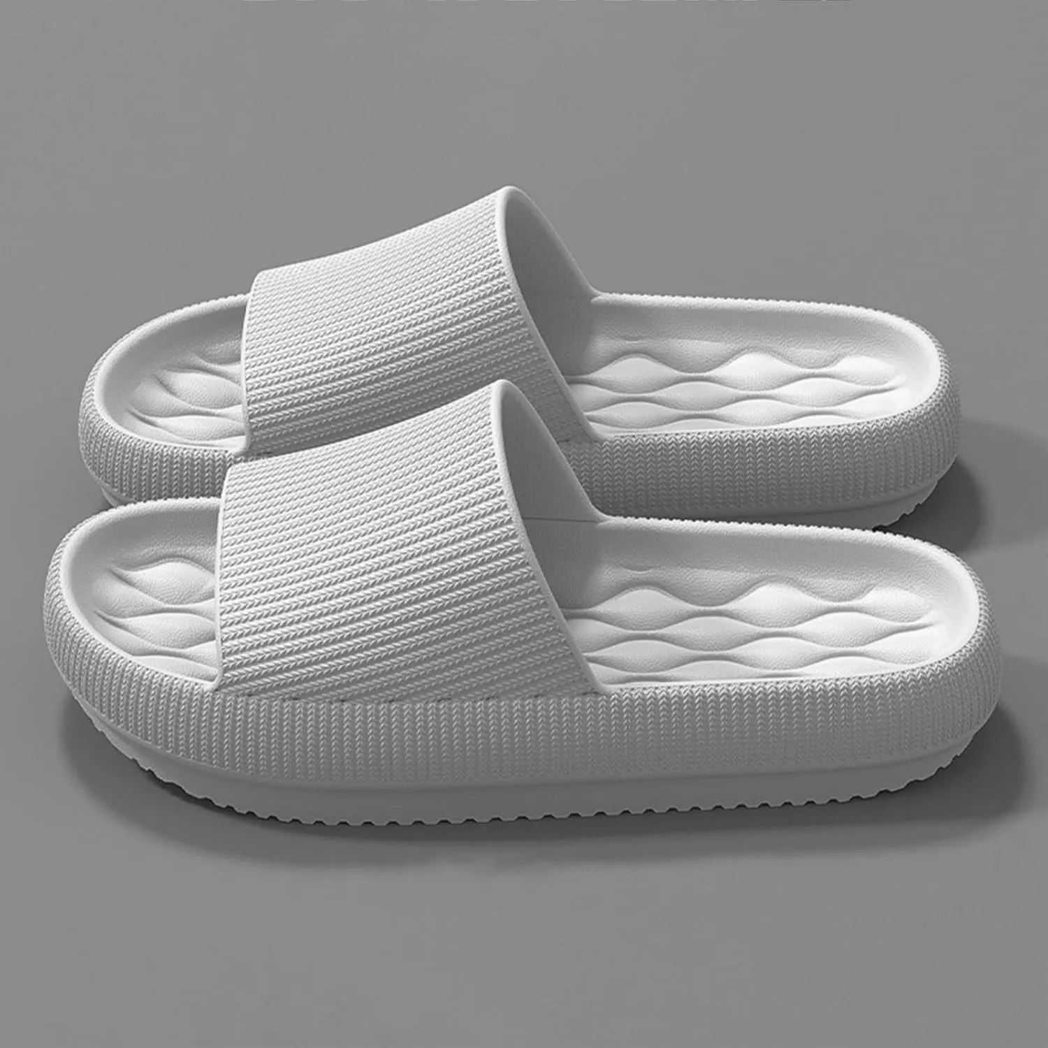 Home Leisure Sandals for Women Outdoor Wear Non Slip and Non Smelly Thick Soled Slippers Open Shoes Men