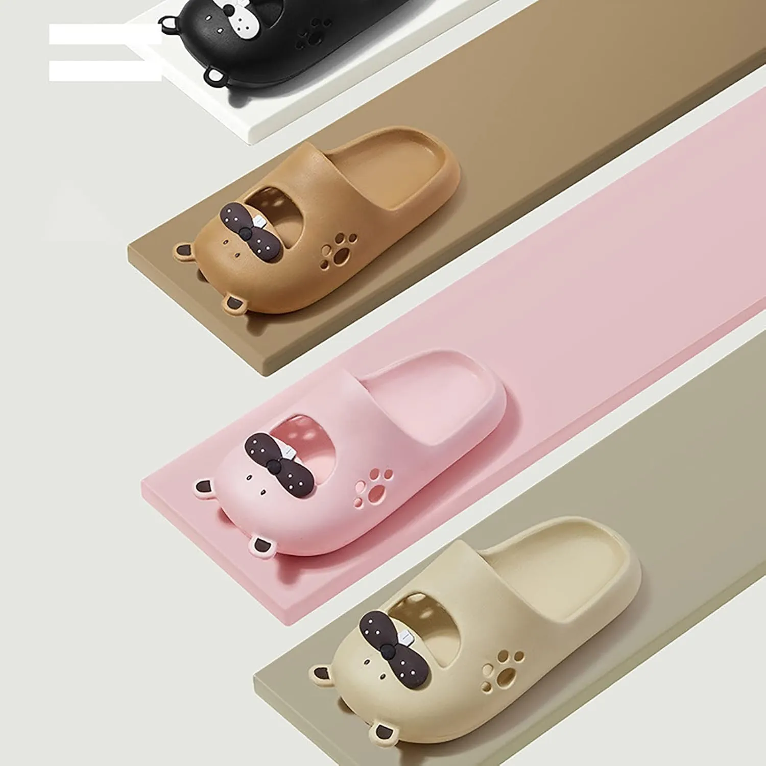 Indoor Slippers Slippers for Women Outdoor Shower Shoes for Living Room Pool Beach Spa Public Showers