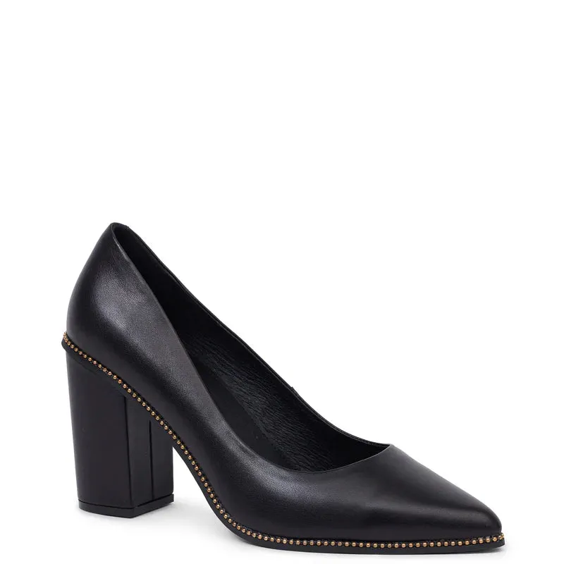 KATHRYN WILSON - Carmel Heel - Black Calf