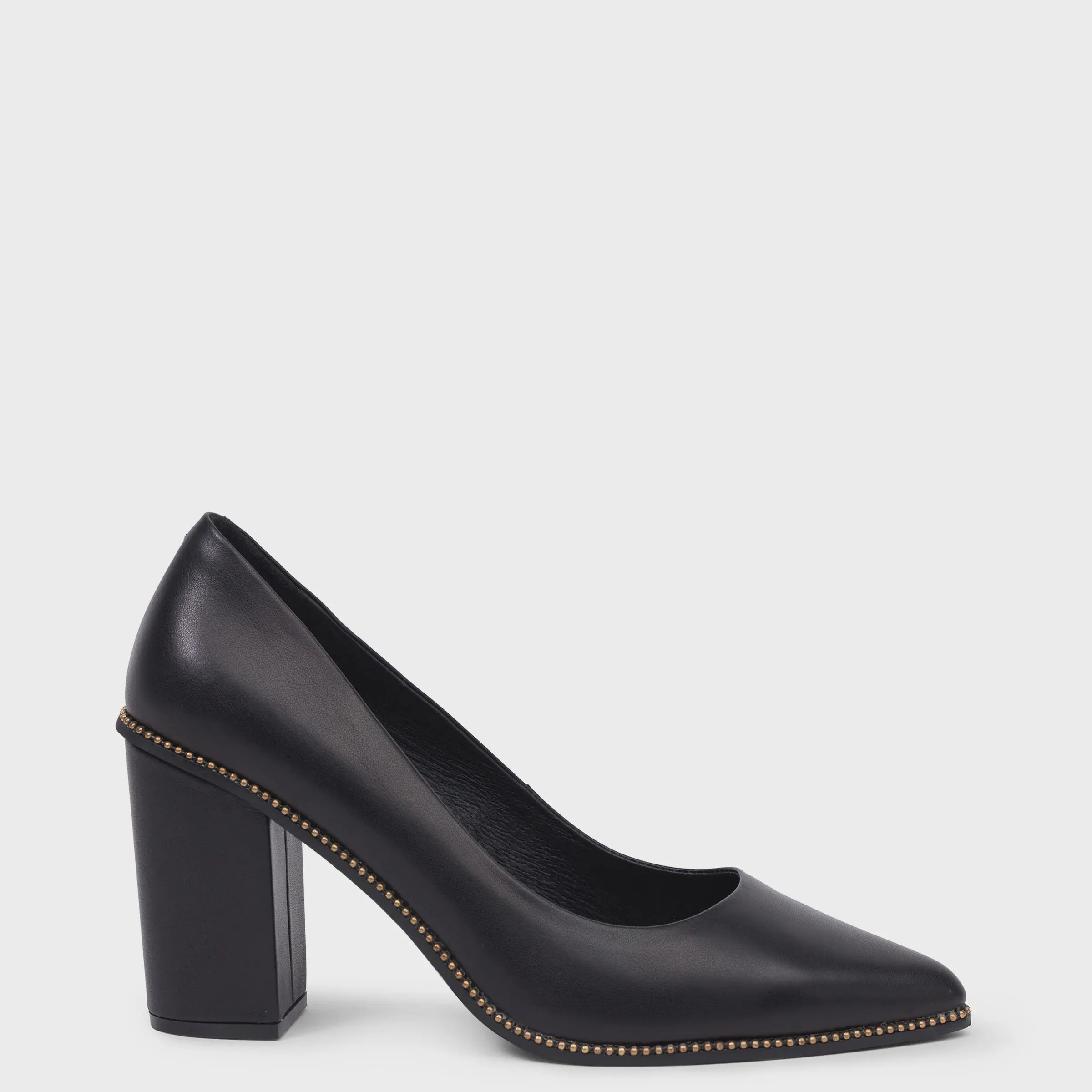 KATHRYN WILSON - Carmel Heel - Black Calf