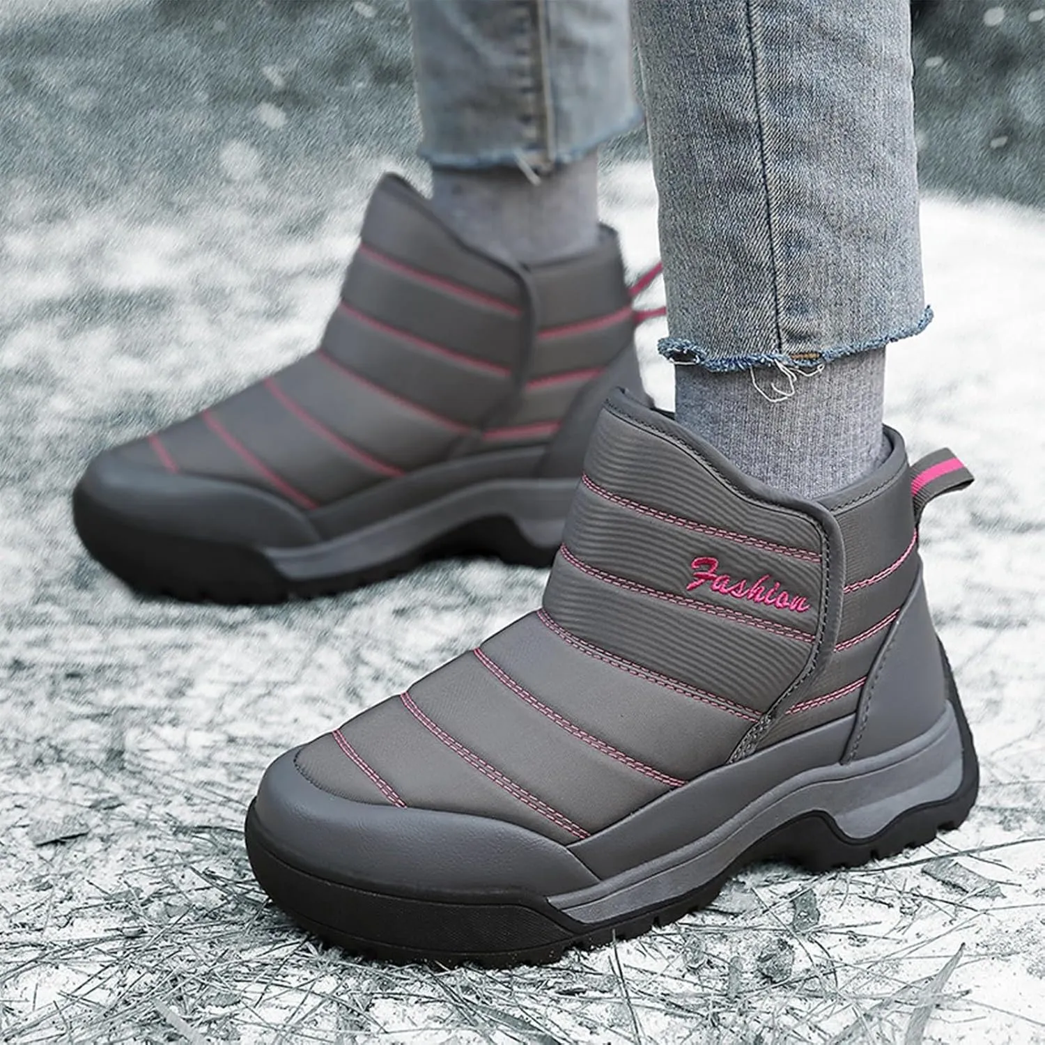Knee High Snow Boots for Women Anti Slip Boots For Women Snow Boots Waterproof Womens Insulated Snow Boots