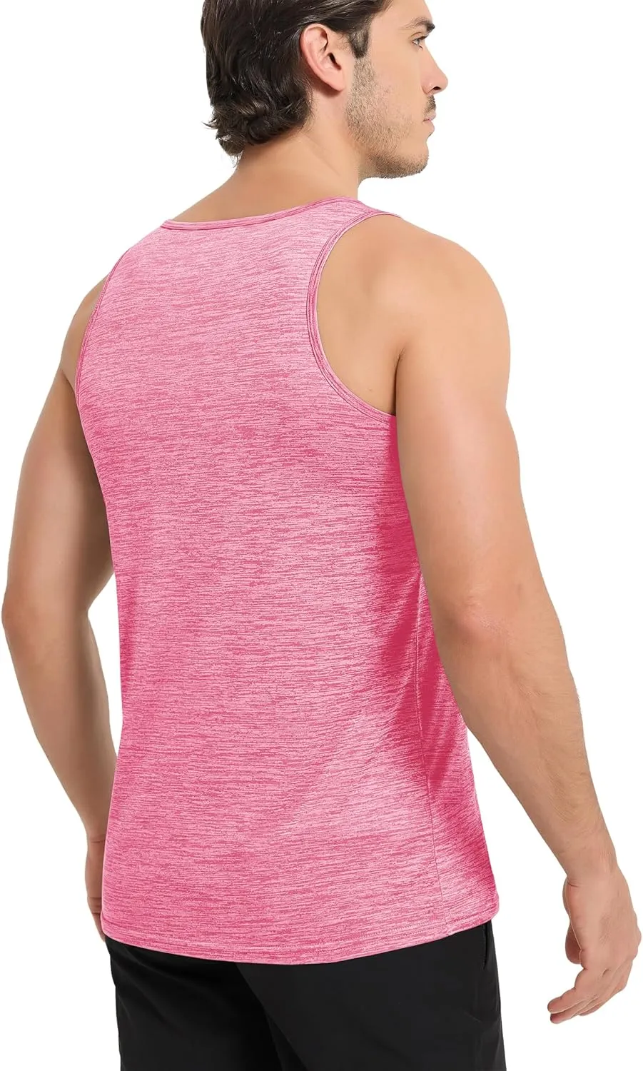 MAGCOMSEN Men's Tank Tops Quick Dry Workout Sleeveless Gym Muscle Shirts Athletic Bodybuilding Tee Shirt