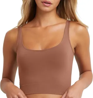 Maidenform Women's M Smoothing Seamless Cropped Cami