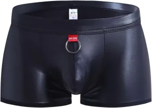 Men's Ball Pouch Underwear Boxer Briefs Faux Fur Jockstrap Bulge Enhancer Sports Male Boyshort Hammock Pouch for Men
