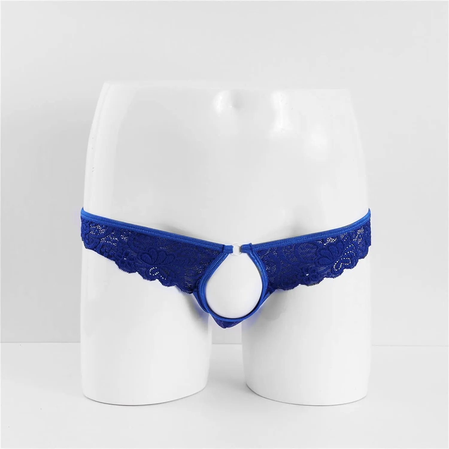 Men's Jockstrap Underwear Low Rise Elastic Waistband Open Front Briefs Sexy Bulge Enhancing Gym Workout Pouch Jock Briefs