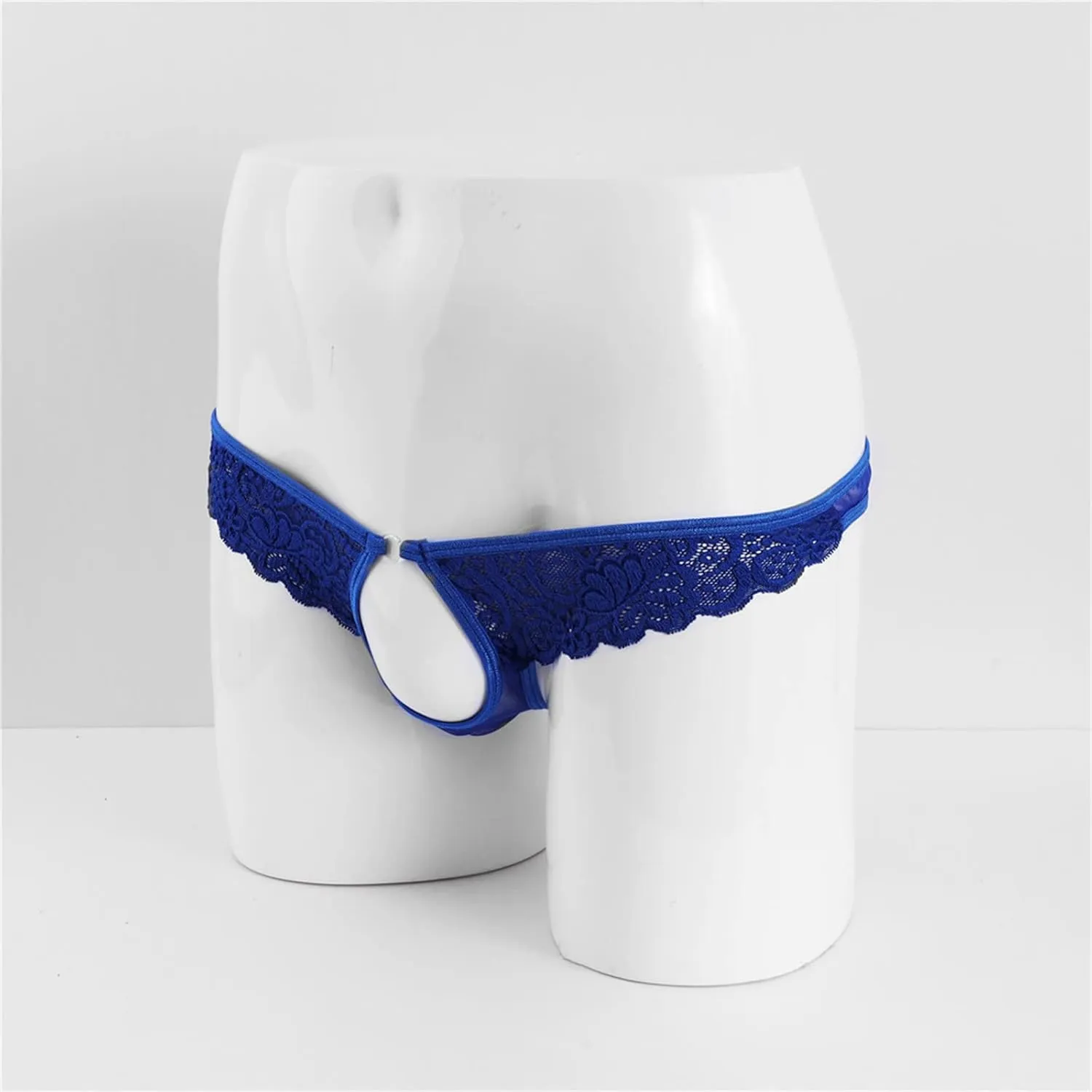 Men's Jockstrap Underwear Low Rise Elastic Waistband Open Front Briefs Sexy Bulge Enhancing Gym Workout Pouch Jock Briefs