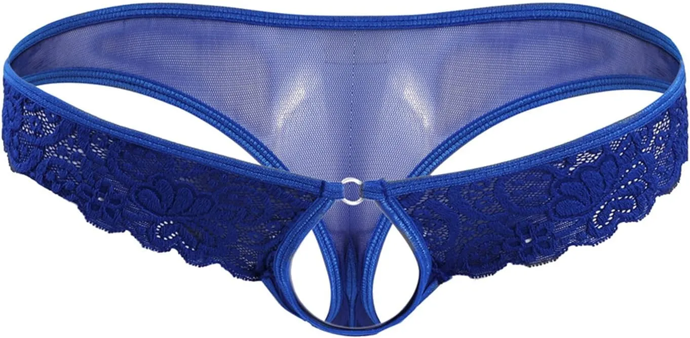 Men's Jockstrap Underwear Low Rise Elastic Waistband Open Front Briefs Sexy Bulge Enhancing Gym Workout Pouch Jock Briefs