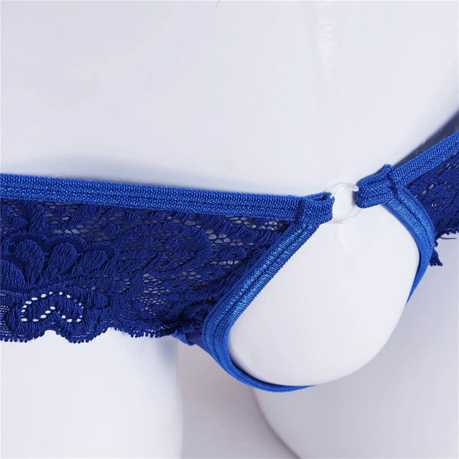 Men's Jockstrap Underwear Low Rise Elastic Waistband Open Front Briefs Sexy Bulge Enhancing Gym Workout Pouch Jock Briefs