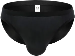 Men's Lace Up Seamless Soft Thongs Men's Sport Briefs with Pouch Valentines Day Gifts for Modal Bikini Briefs Men