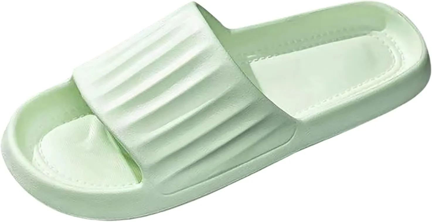 Mens Shower Shoes Slides for Women Cloud Slippers for Men Womens Slides House Living Room Soft Sole Slippers