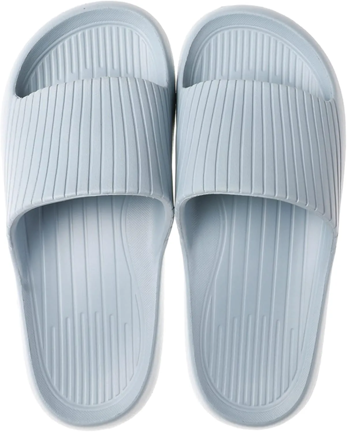 Mens Slides Womens Slides Mens Shower Shoes for Women Comfortable Dorms Quick Drying Slippers