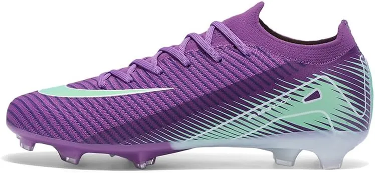 Men's Soccer Cleats for Mens High-Top Non-Slip Spikes Shoes for Youth Professional Training Turf Indoor Outdoor Sneaker